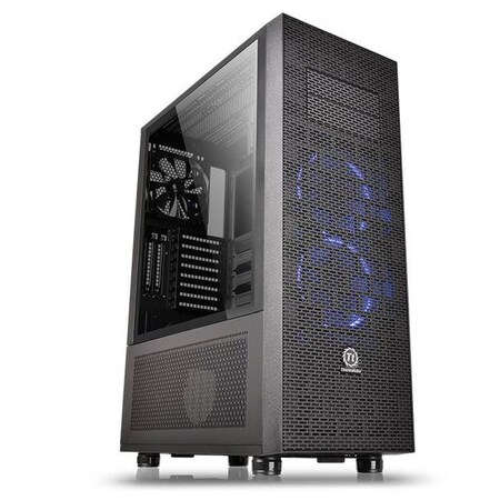 Thermaltake Core X71 Tempered Glass Edition No Power Supply ATX Full Tower (Black) CA-1F8-00M1WN-02